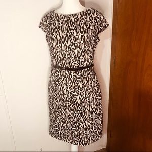 ALYX  leopard print short sleeve dress